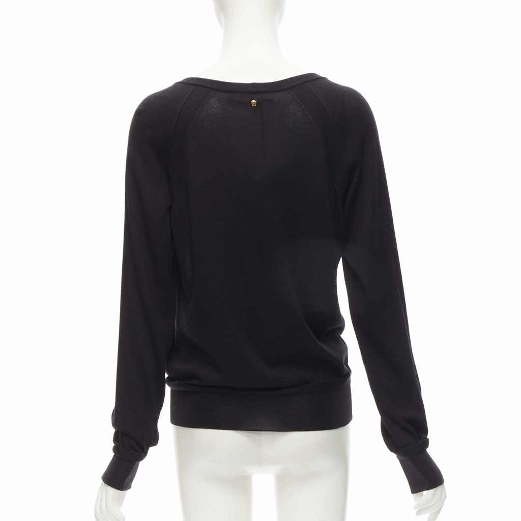 Versace Medusa Button Cardigan - Side view