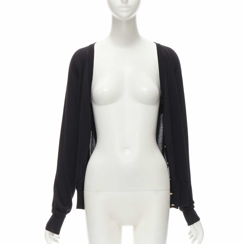 Versace Medusa Button Cardigan - Image 11