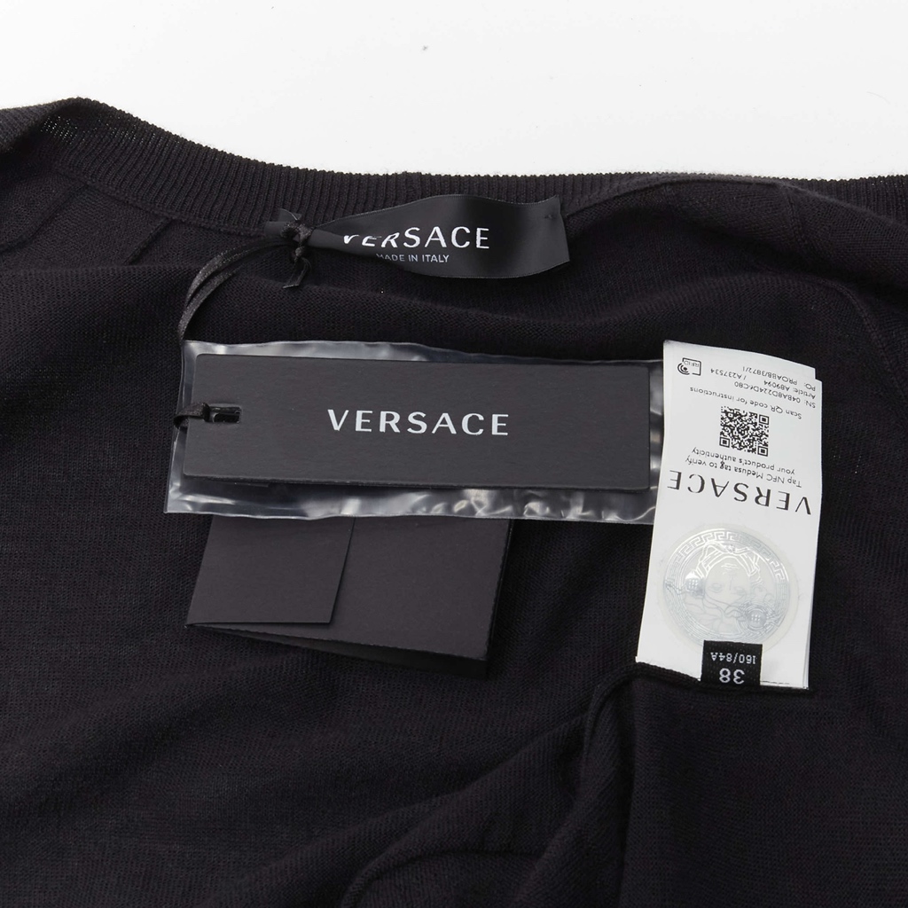 Versace Medusa Button Cardigan - Image 12