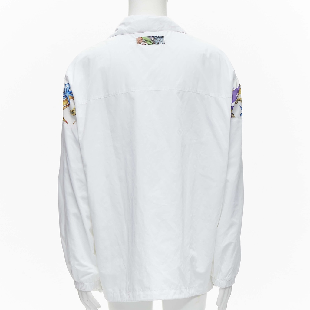 Versace White Starfish Jacket - Side view