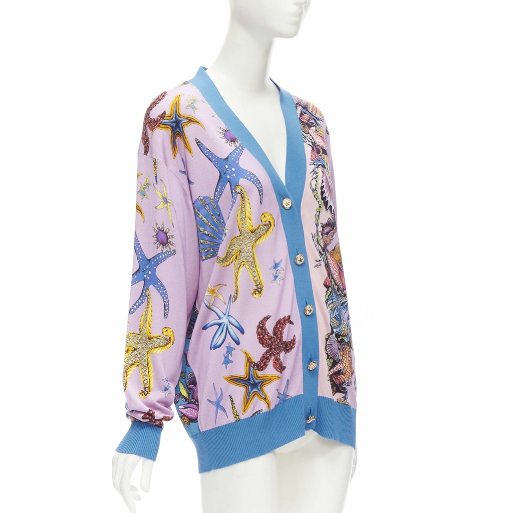 Versace Starfish Knit Cardigan - Image 6