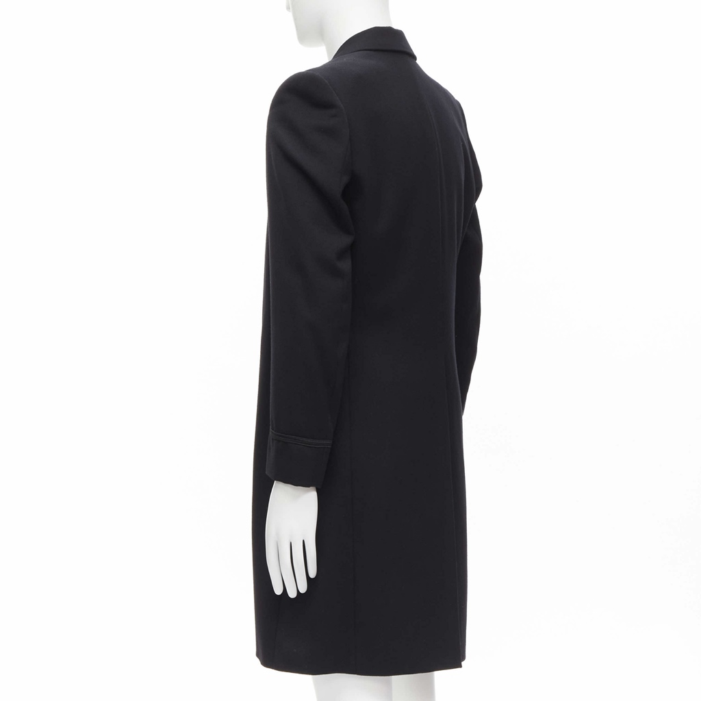 Raf Simons Black Wool Coat - Detail 1