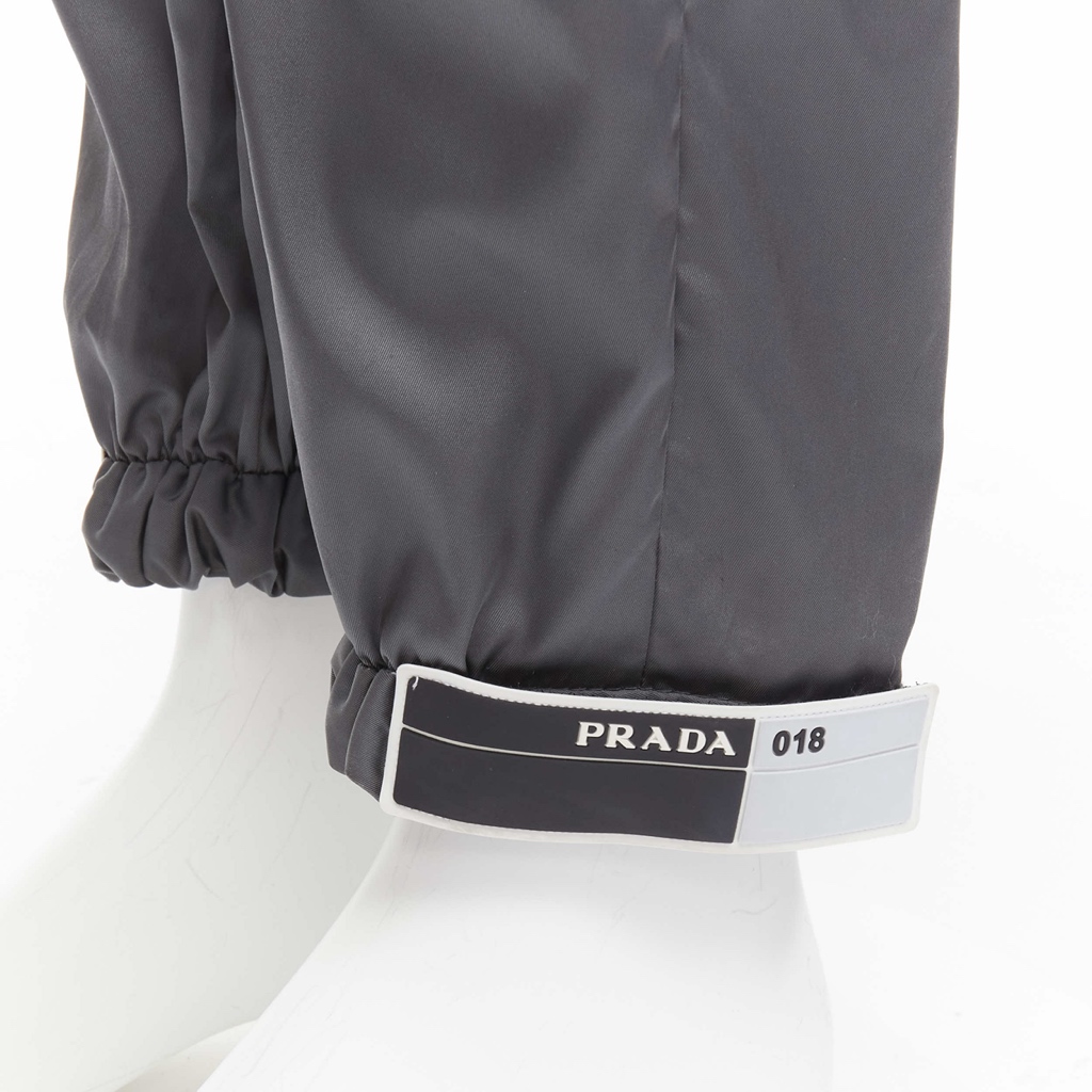 Prada Logo Jogger Pants - Back view