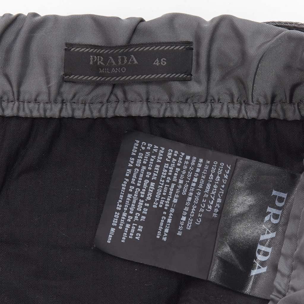 Prada Logo Jogger Pants - Image 11