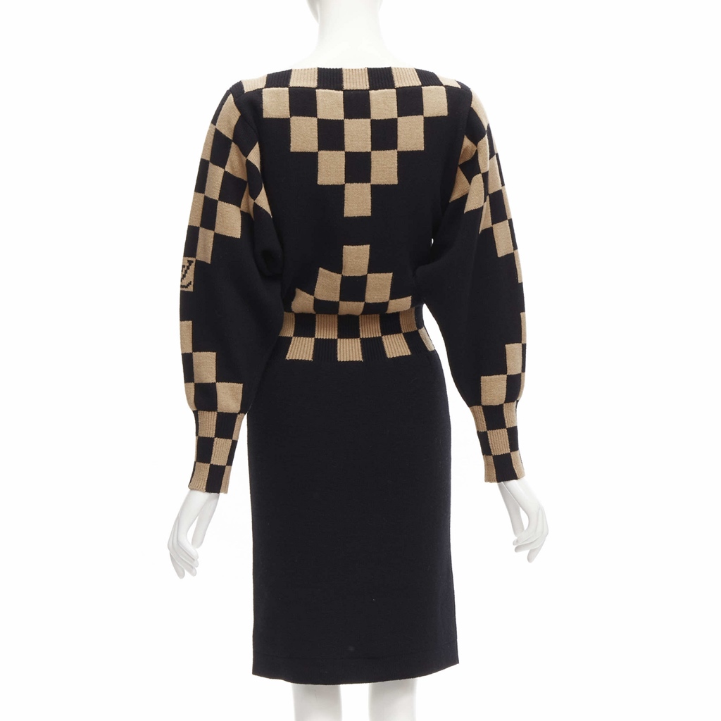 Louis Vuitton Pixel Illusion Dress - Side view