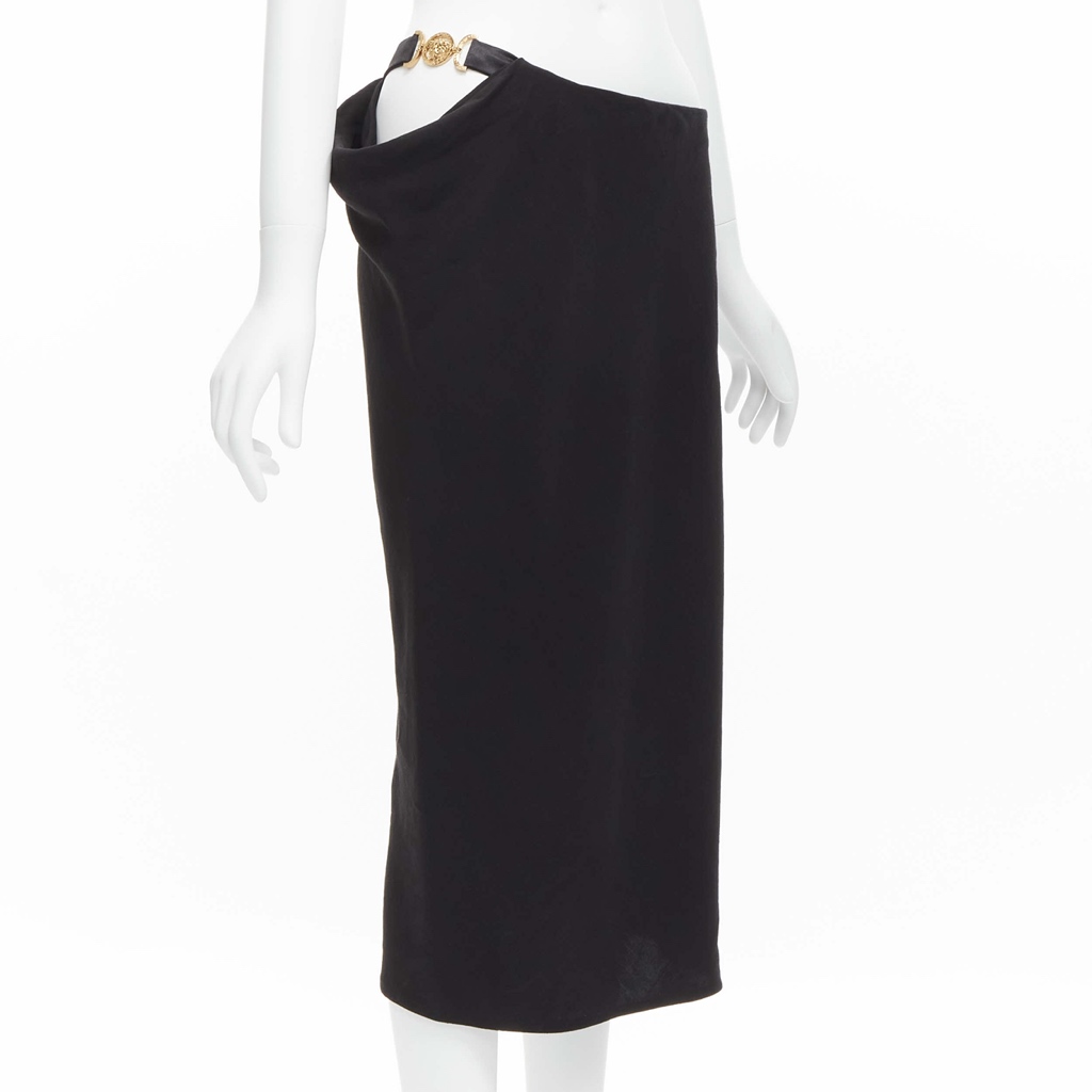 Versace Medusa Coin Skirt