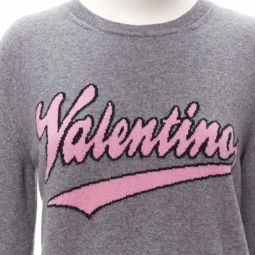 Valentino Garavani Graphic Wool Sweater - Back view