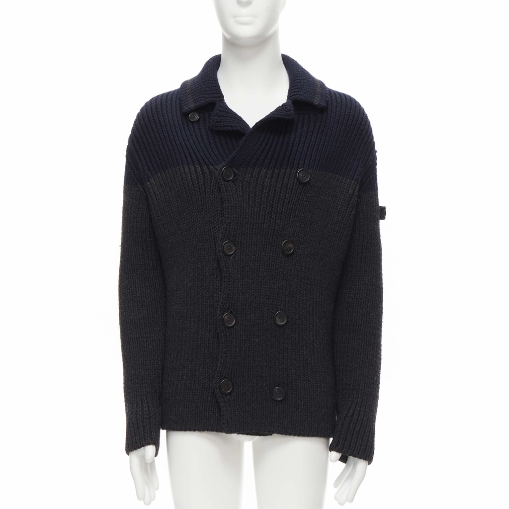 Prada Sailor Collar Cardigan