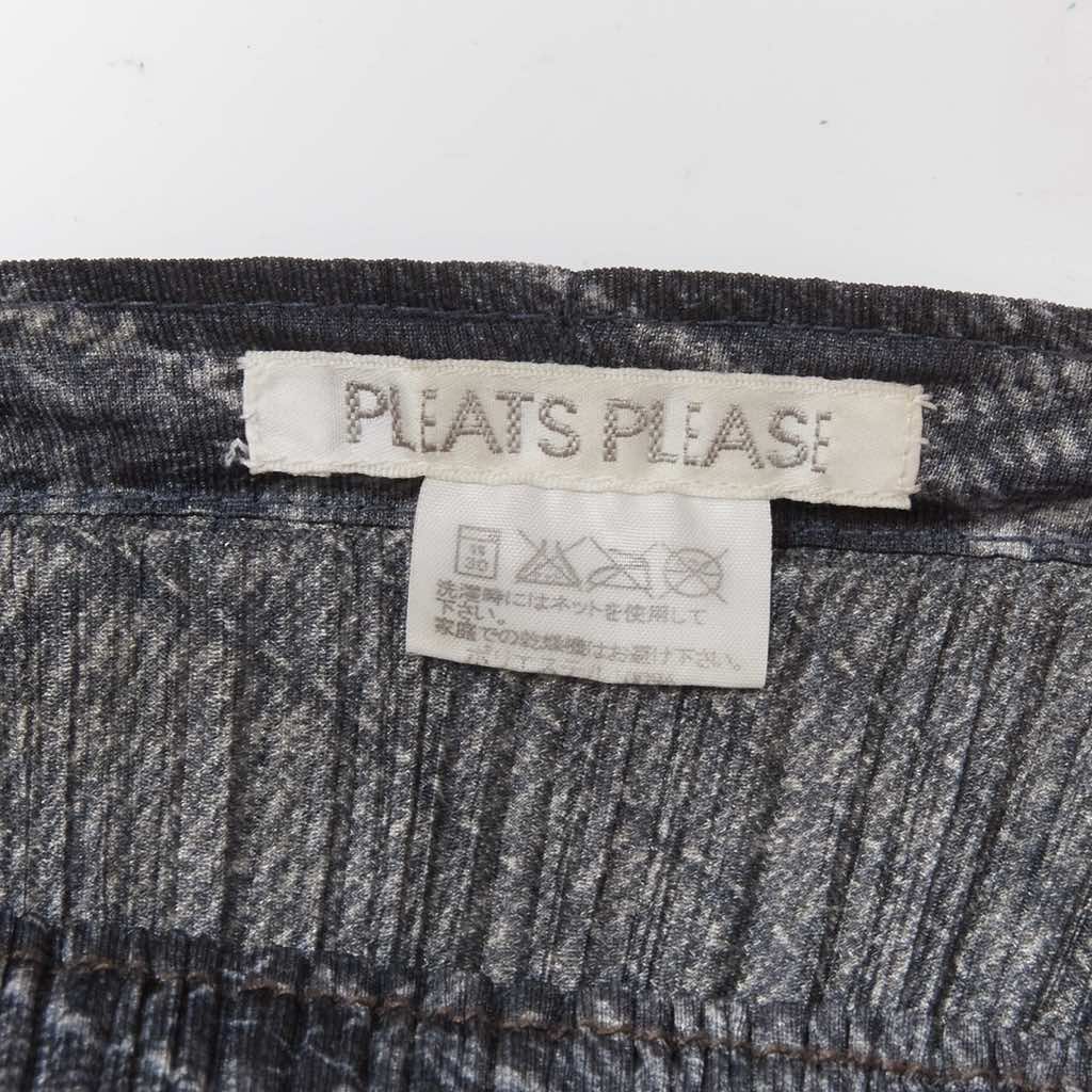 Issey Miyake Denim Pleated Skirt - Image 11