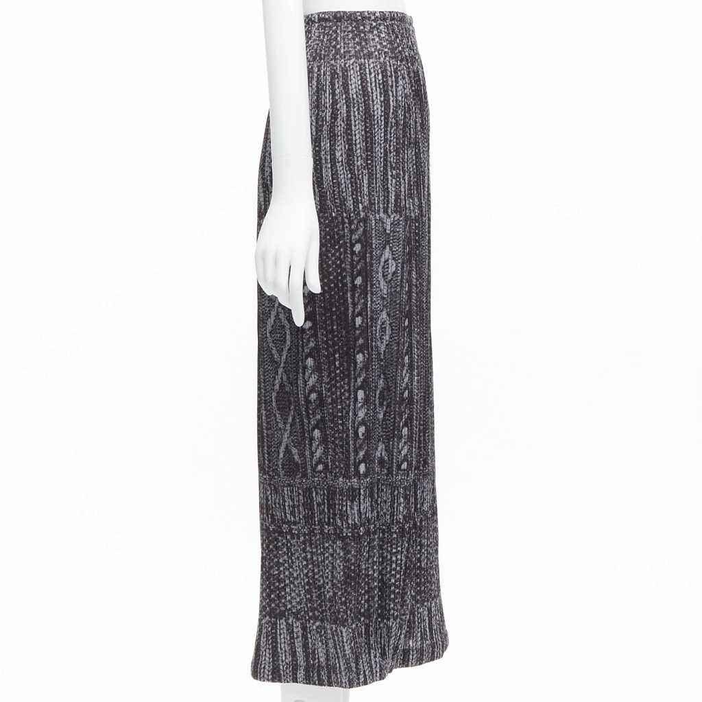 Issey Miyake Cable Knit Skirt - Image 6