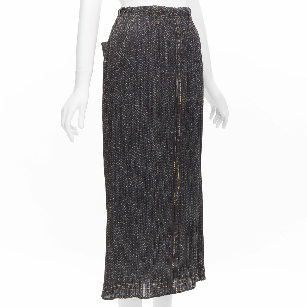 Issey Miyake Trompe L'oeil Skirt - Image 6