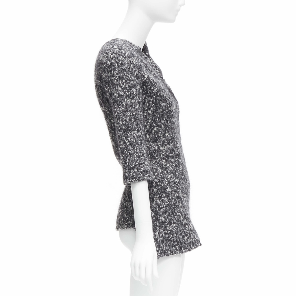 Celine Boucle Bias Sweater - Side view