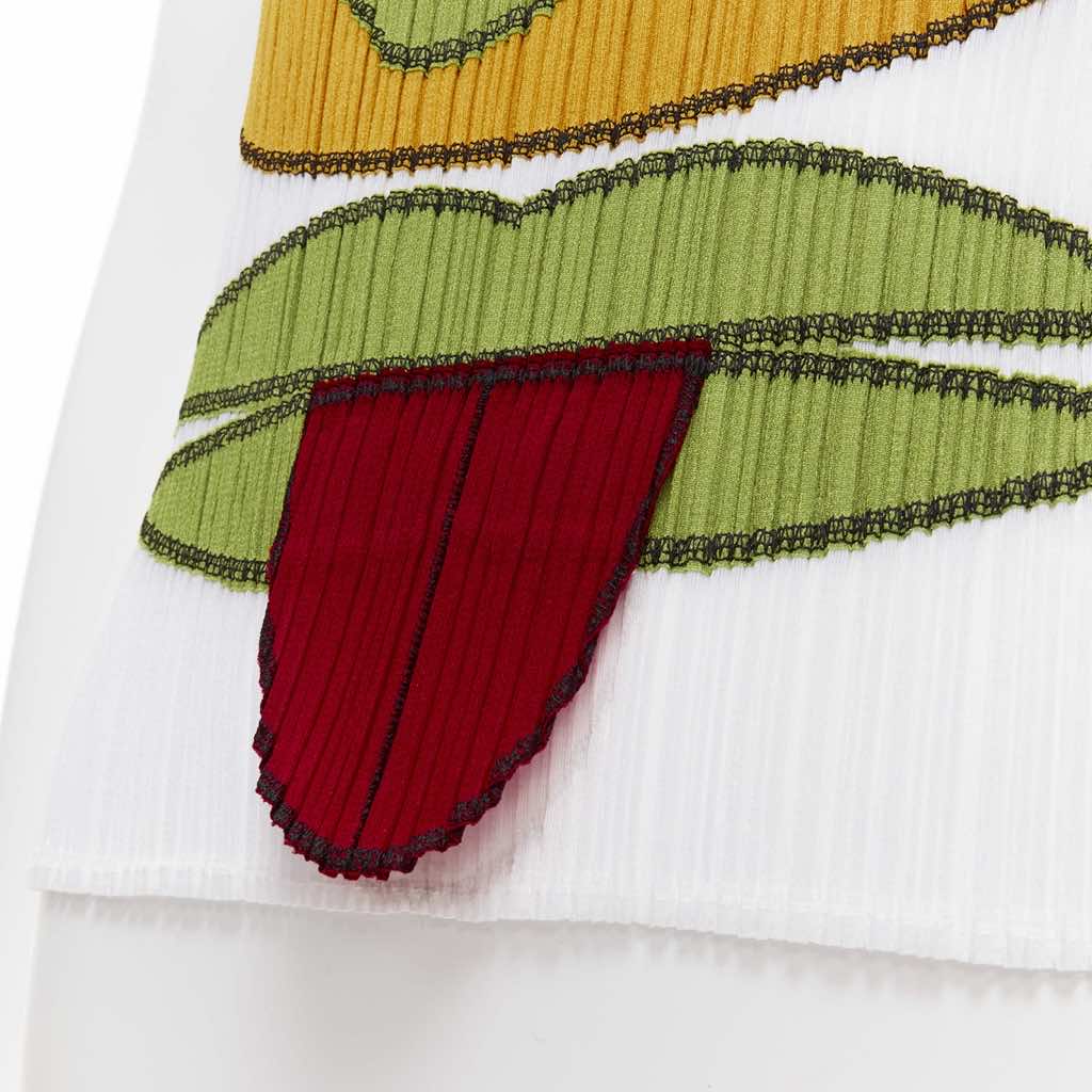 Issey Miyake Hamburger Plisse Tank - Back view