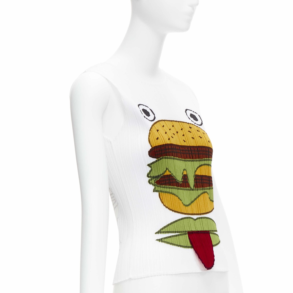Issey Miyake Hamburger Plisse Tank - Image 6
