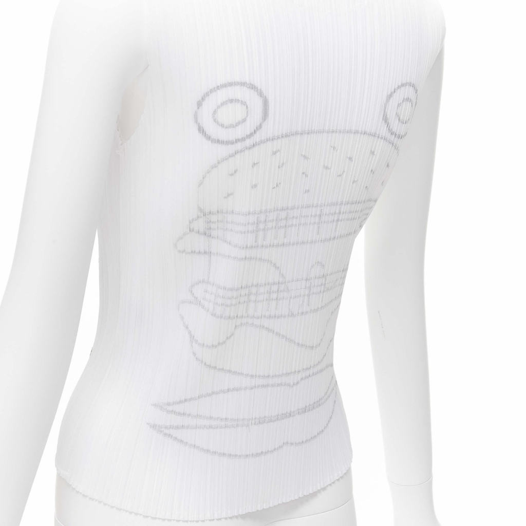 Issey Miyake Hamburger Plisse Tank - Image 10