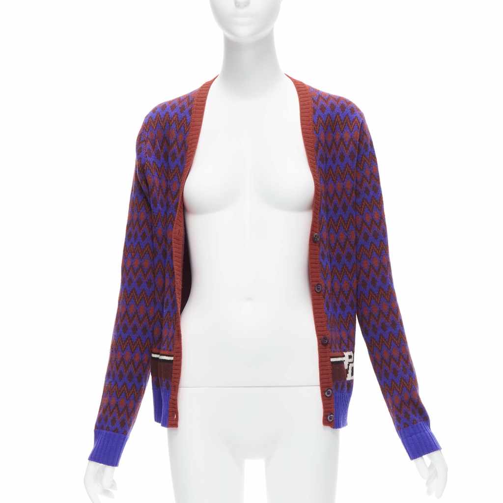 Prada Racing Logo Cardigan - Image 6