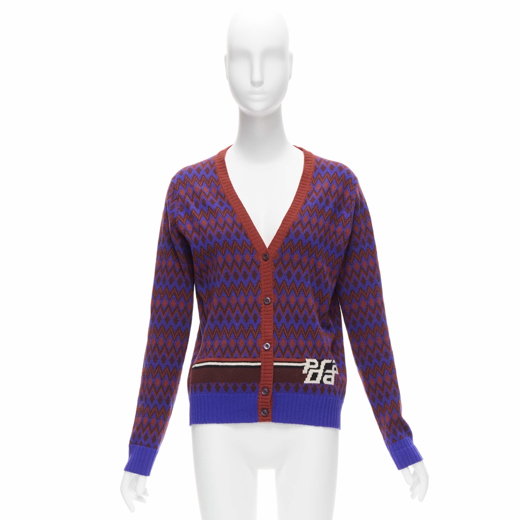 Prada Racing Logo Cardigan - Image 13