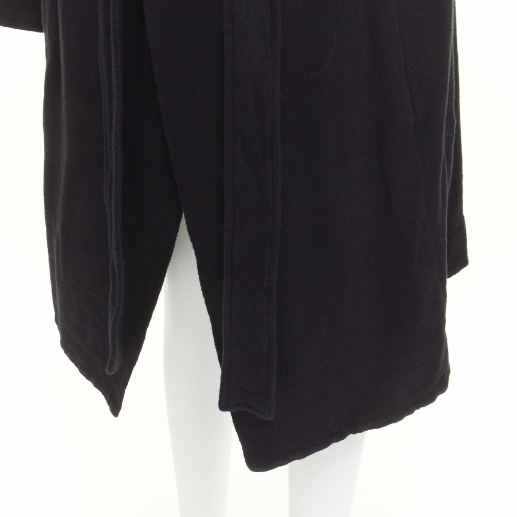 Rick Owens Black Hooded Robe - Image 10
