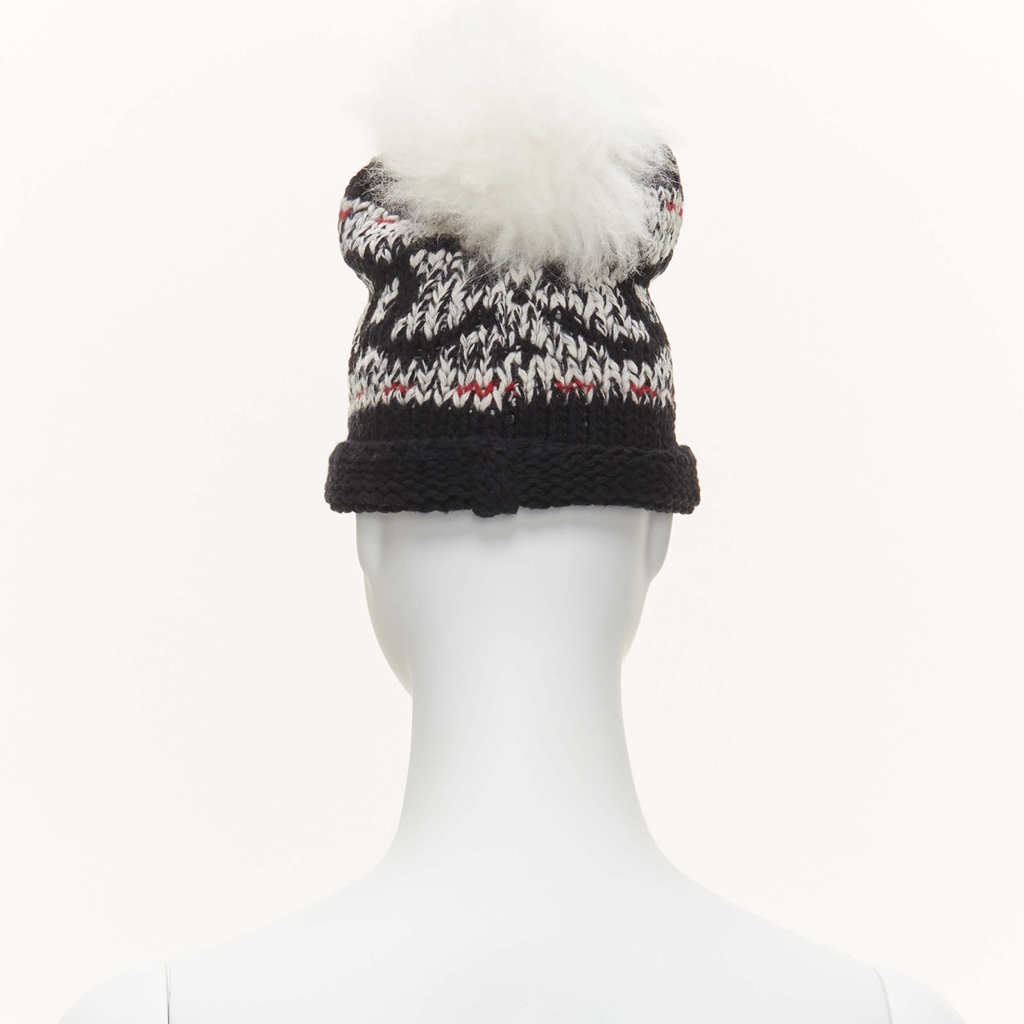 Chanel White CC Beanie - 4