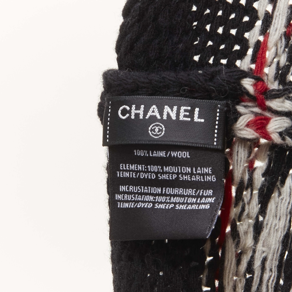 Chanel White CC Beanie - Image 10