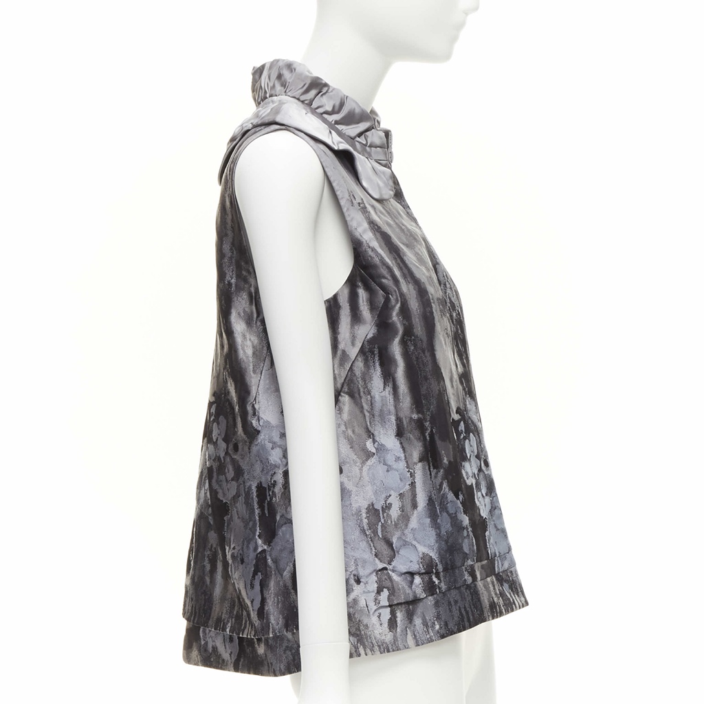 Shiatzy Chen Watercolor Brocade Vest - Side view