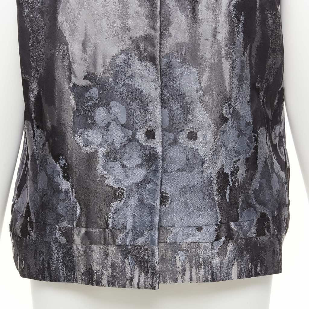 Shiatzy Chen Watercolor Brocade Vest - Image 10
