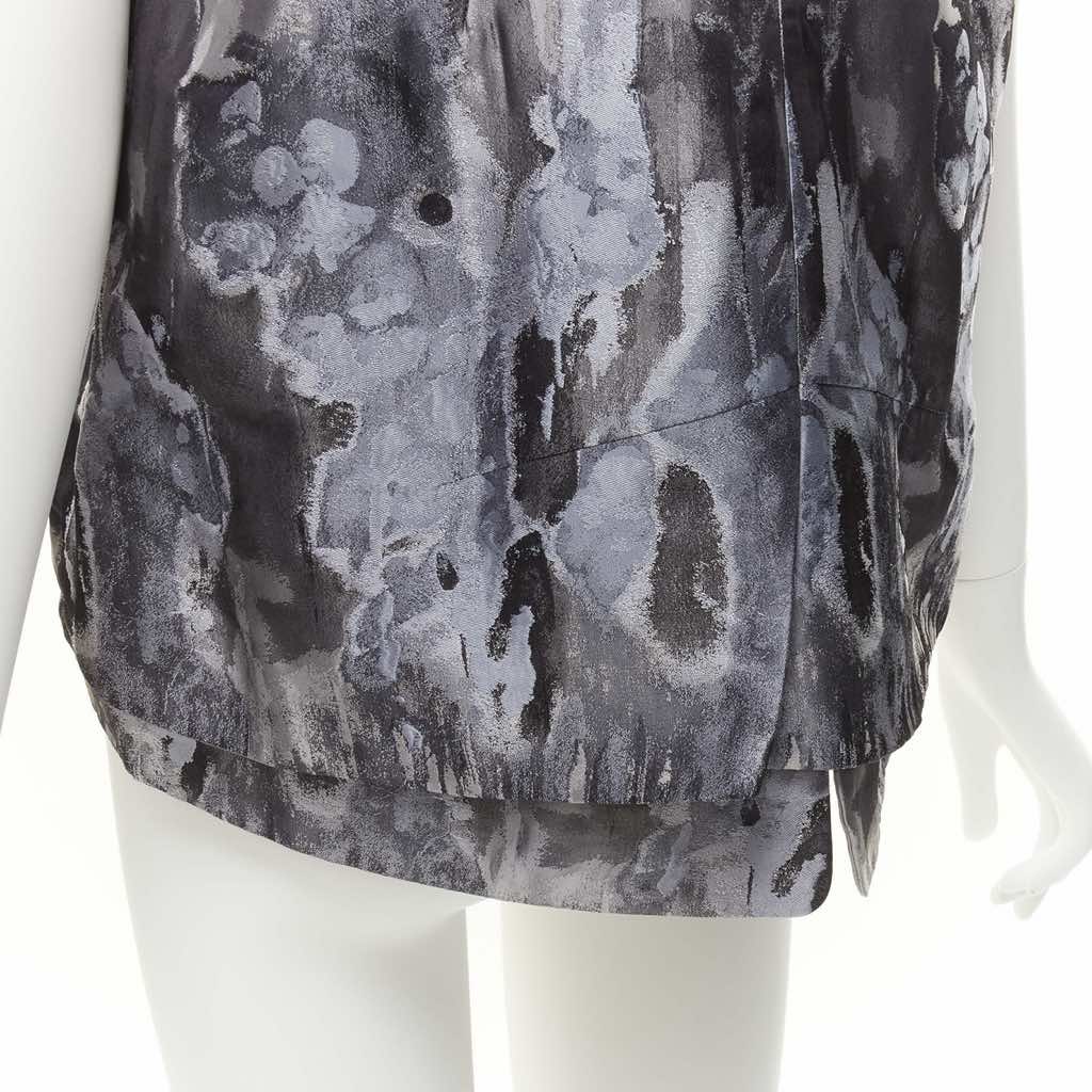 Shiatzy Chen Watercolor Brocade Vest - Image 11