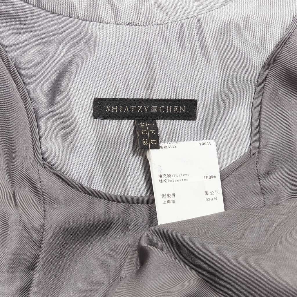 Shiatzy Chen Watercolor Brocade Vest - Image 13