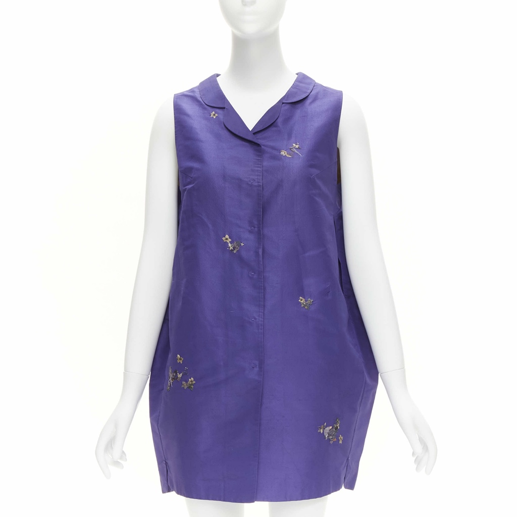 Shiatzy Chen Bird Embroidery Vest