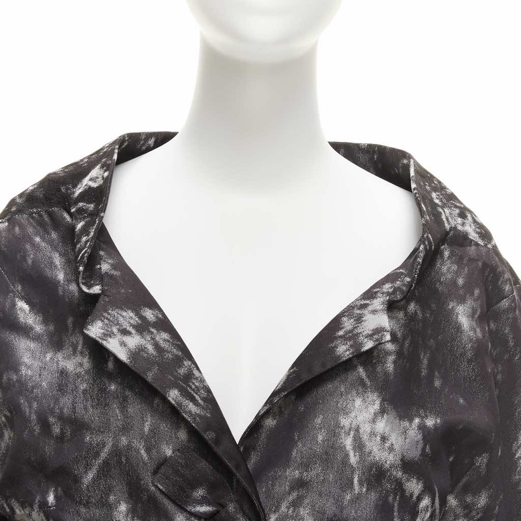 Shiatzy Chen Grey Cocoon Jacket - Image 10