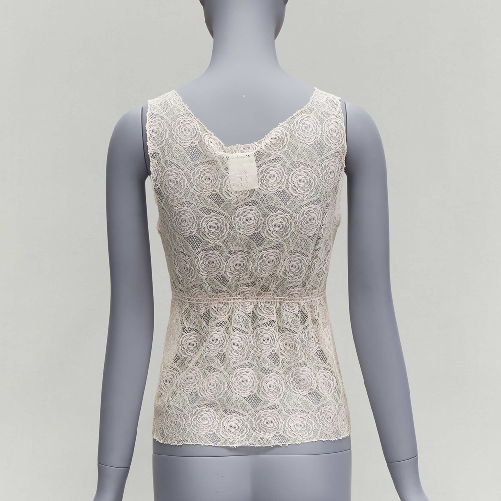 Chanel Byzantine Lace Top - Side view