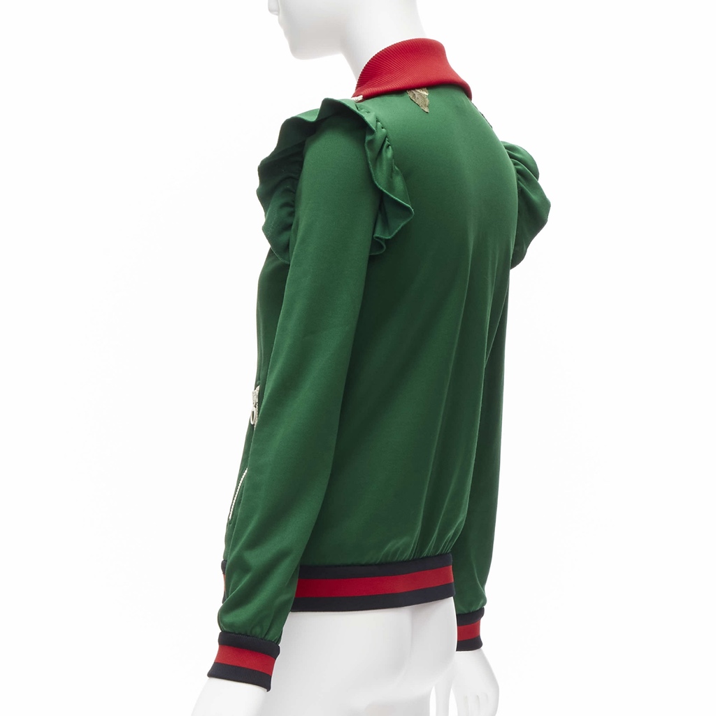 Gucci Floral Ruffled Jacket - Detail 2