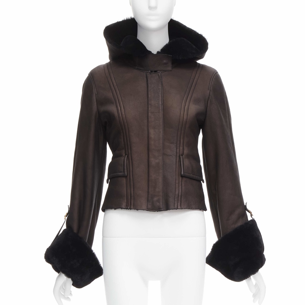 Gucci Fur Aviator Bomber - Image 6