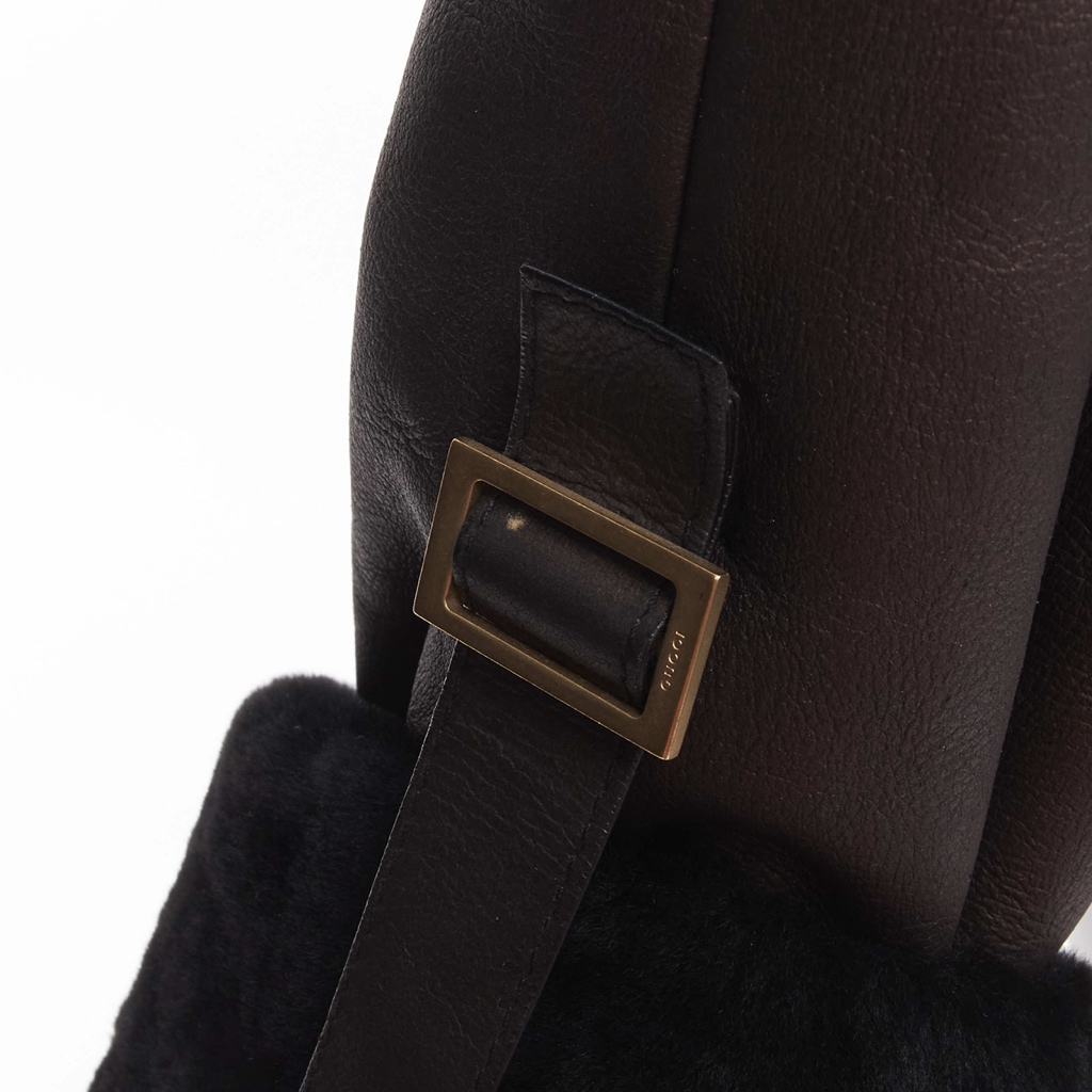 Gucci Fur Aviator Bomber - Image 12