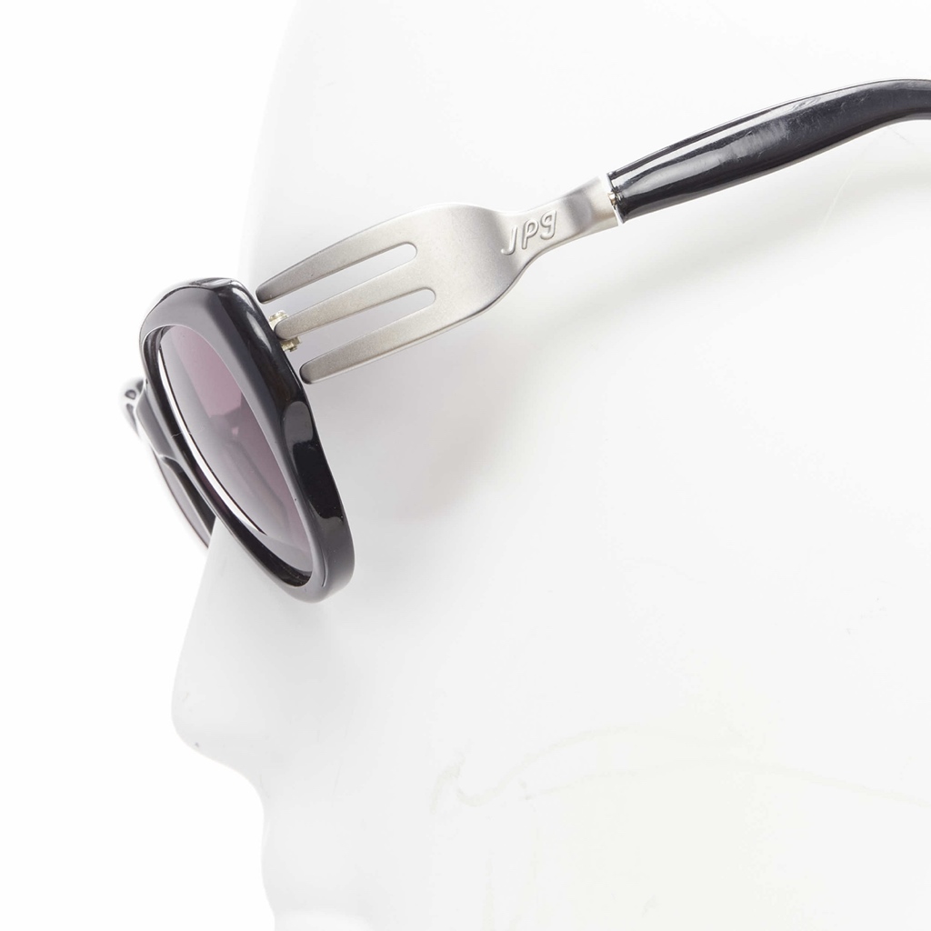 Jean Paul Gaultier Fork Temple Glasses - Side view
