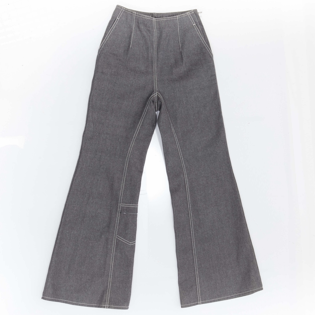 Chanel Topstitch Cargo Pants - Image 6