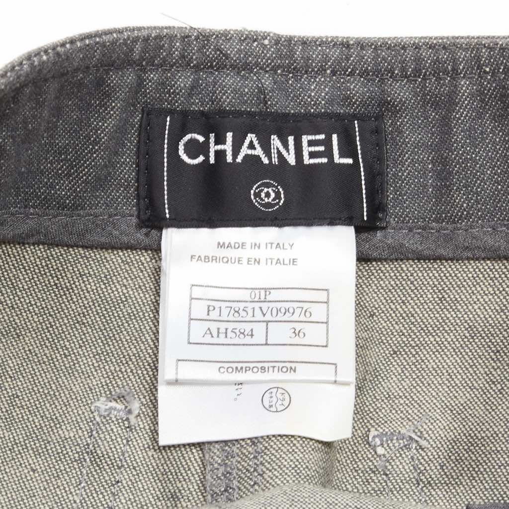 Chanel Topstitch Cargo Pants - Image 10