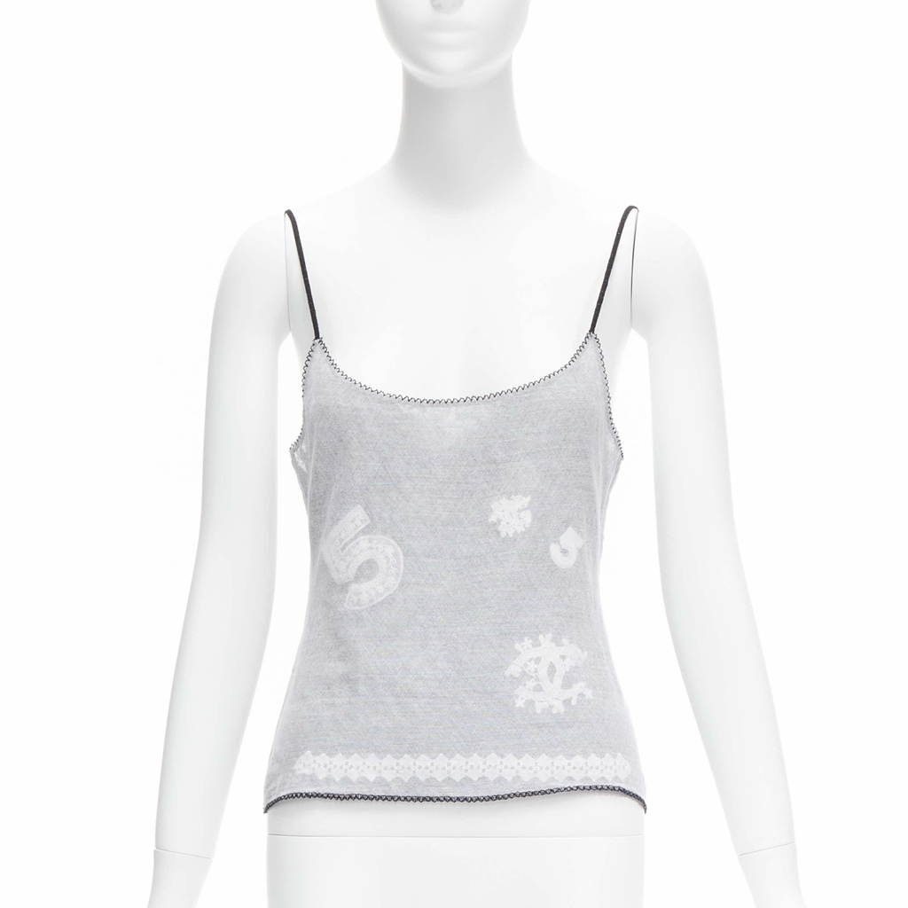 Chanel Overlay Trim Cami