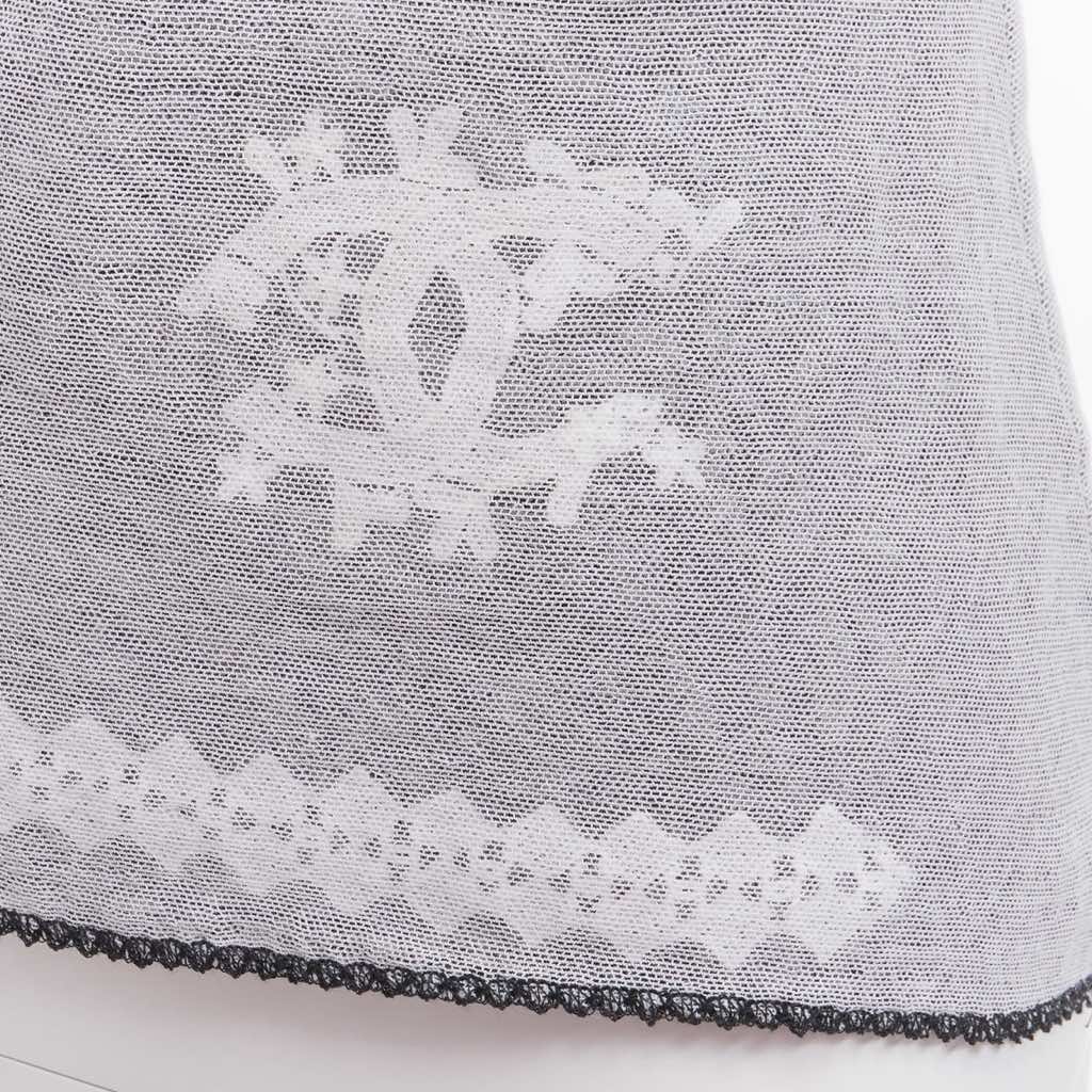 Chanel Overlay Trim Cami - Back view