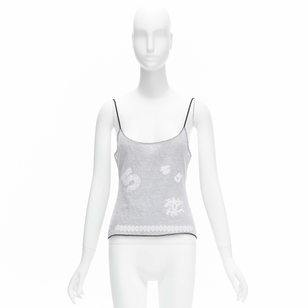 Chanel Overlay Trim Cami - Image 12