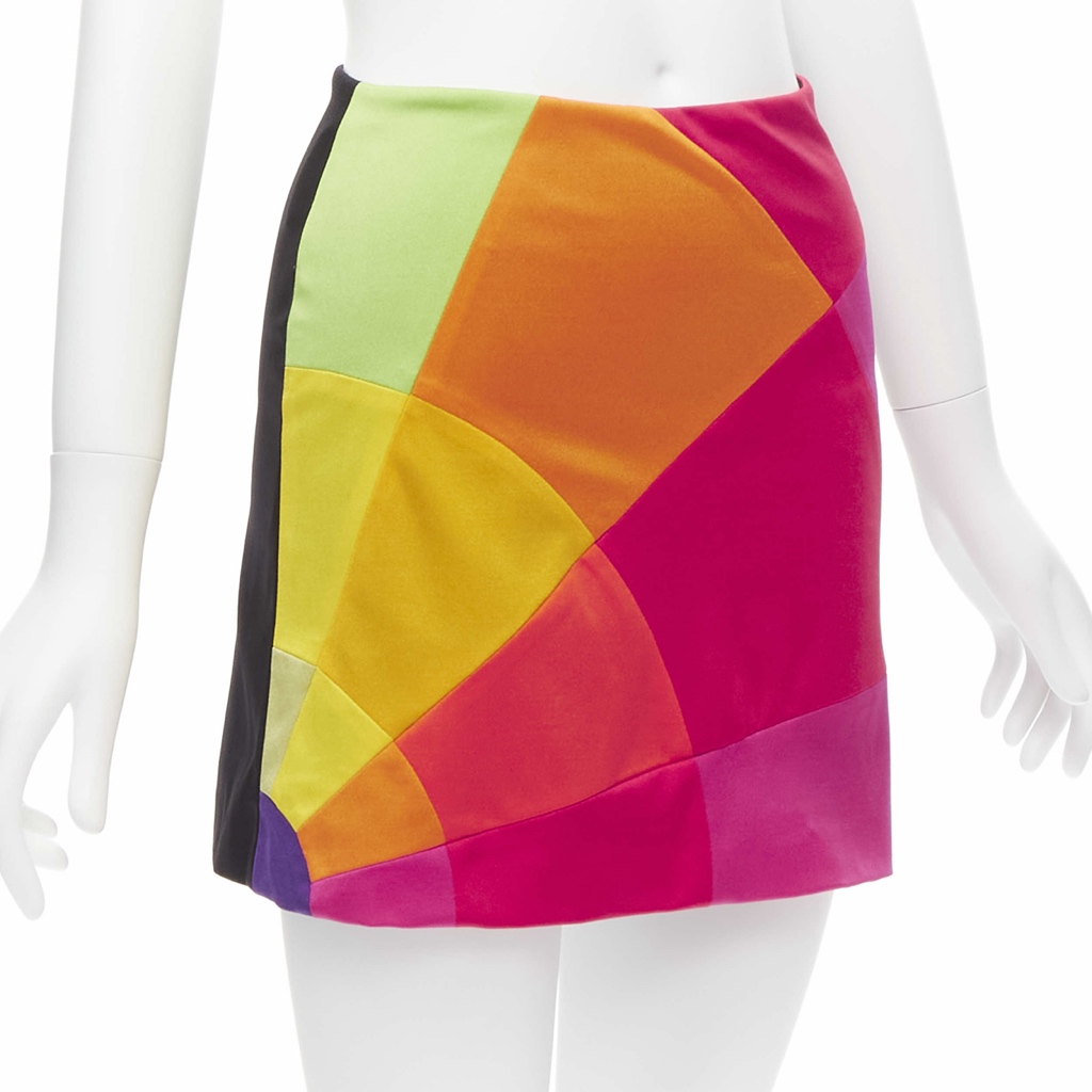 Moschino Patchwork Mini Skirt - Image 6
