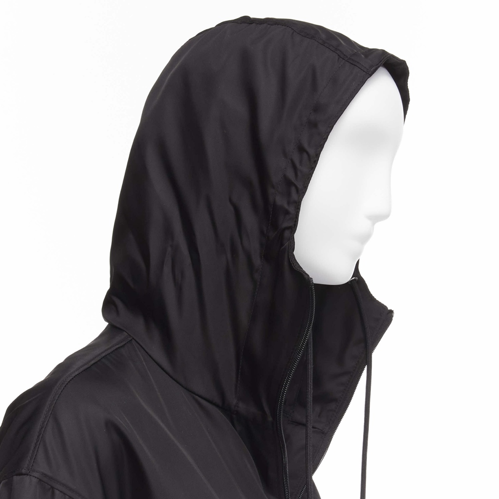 Prada Black Nylon Windbreaker - Image 11