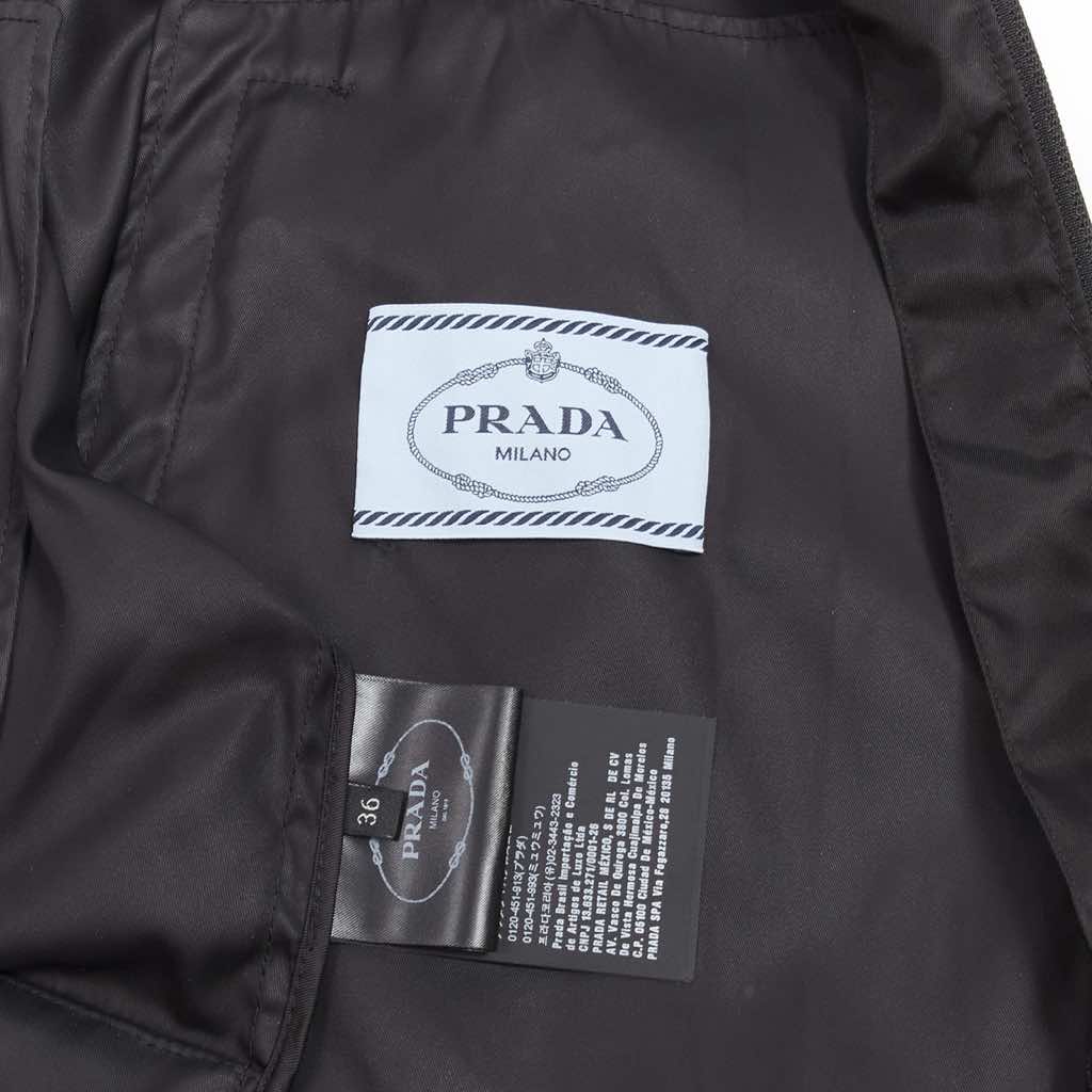 Prada Black Nylon Windbreaker - Image 12
