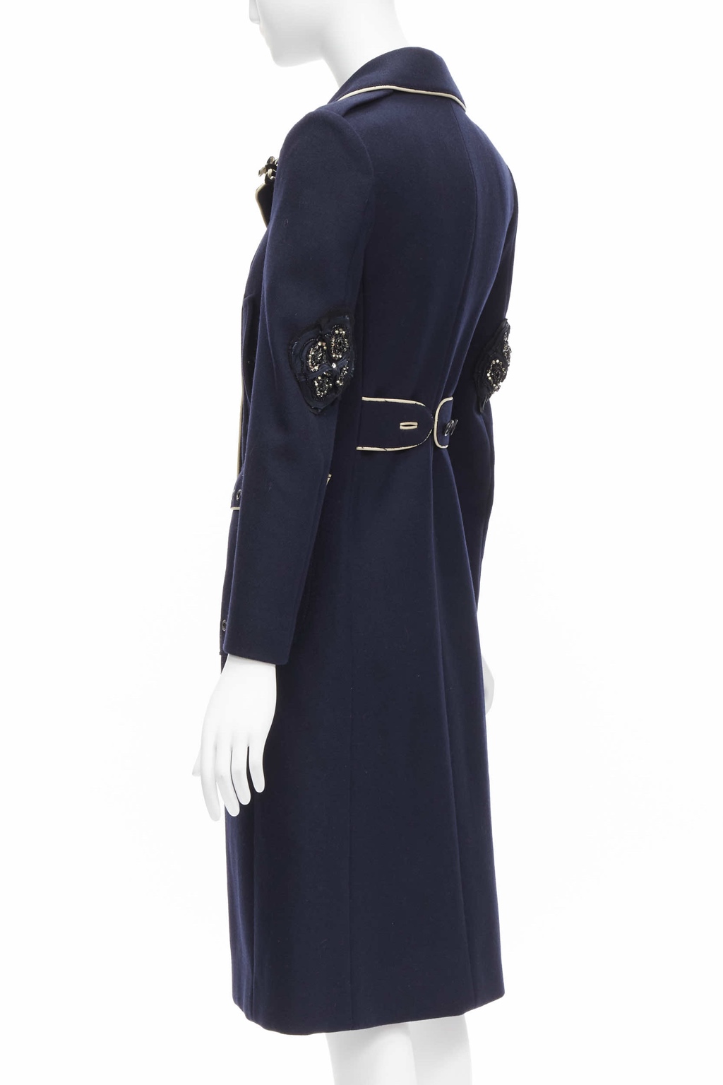 Prada Navy Officer Coat - Detail 2