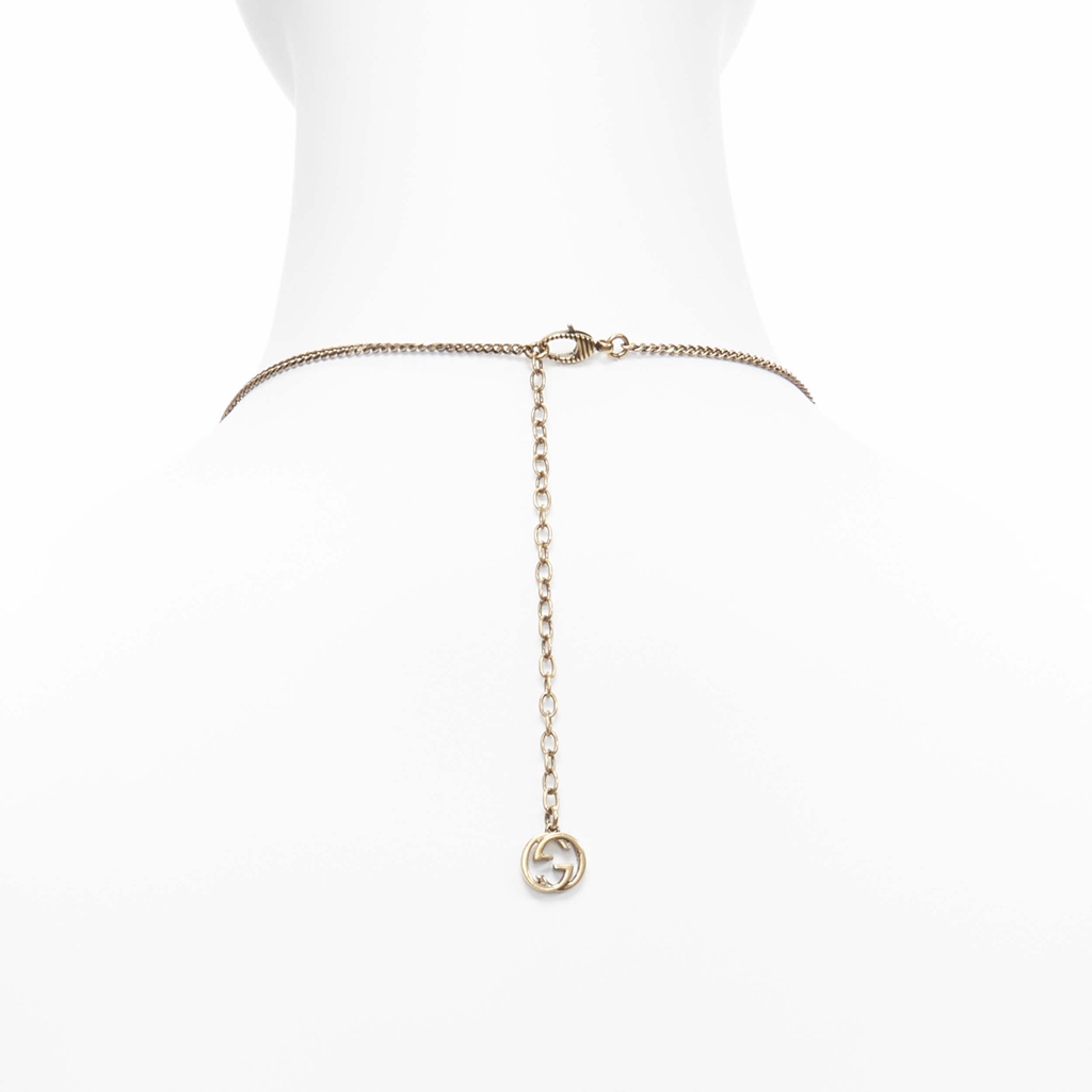 Gucci Gradient Pendant Necklace - Side view