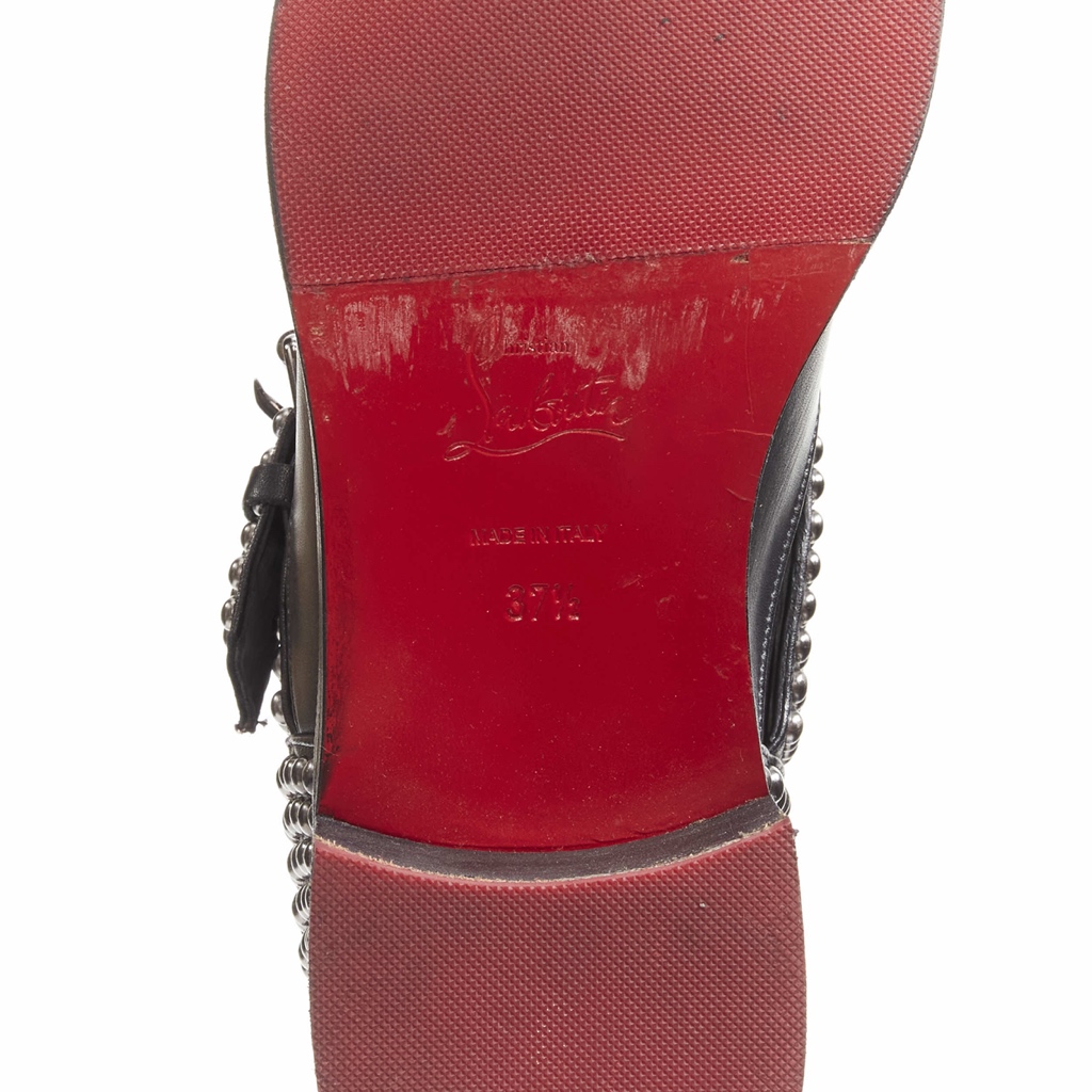 Christian Louboutin Shaggy Platform Heel Boots - Image 14