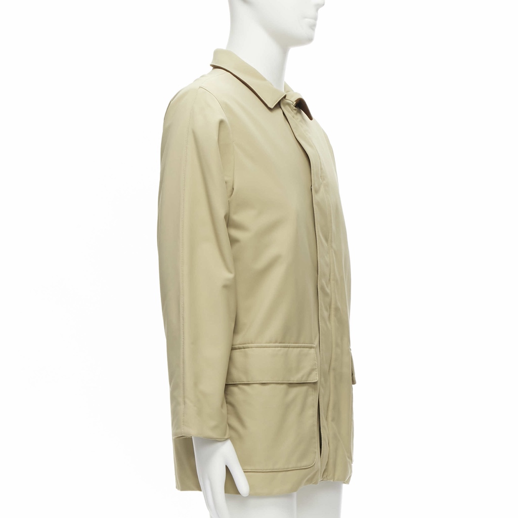 Loro Piana Beige Longline Coat - 4
