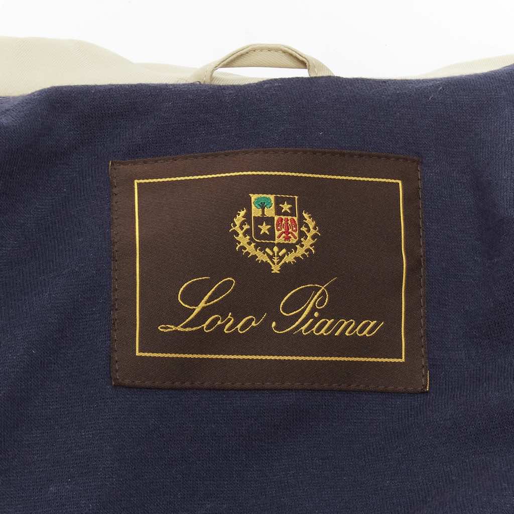 Loro Piana Beige Longline Coat - Image 13
