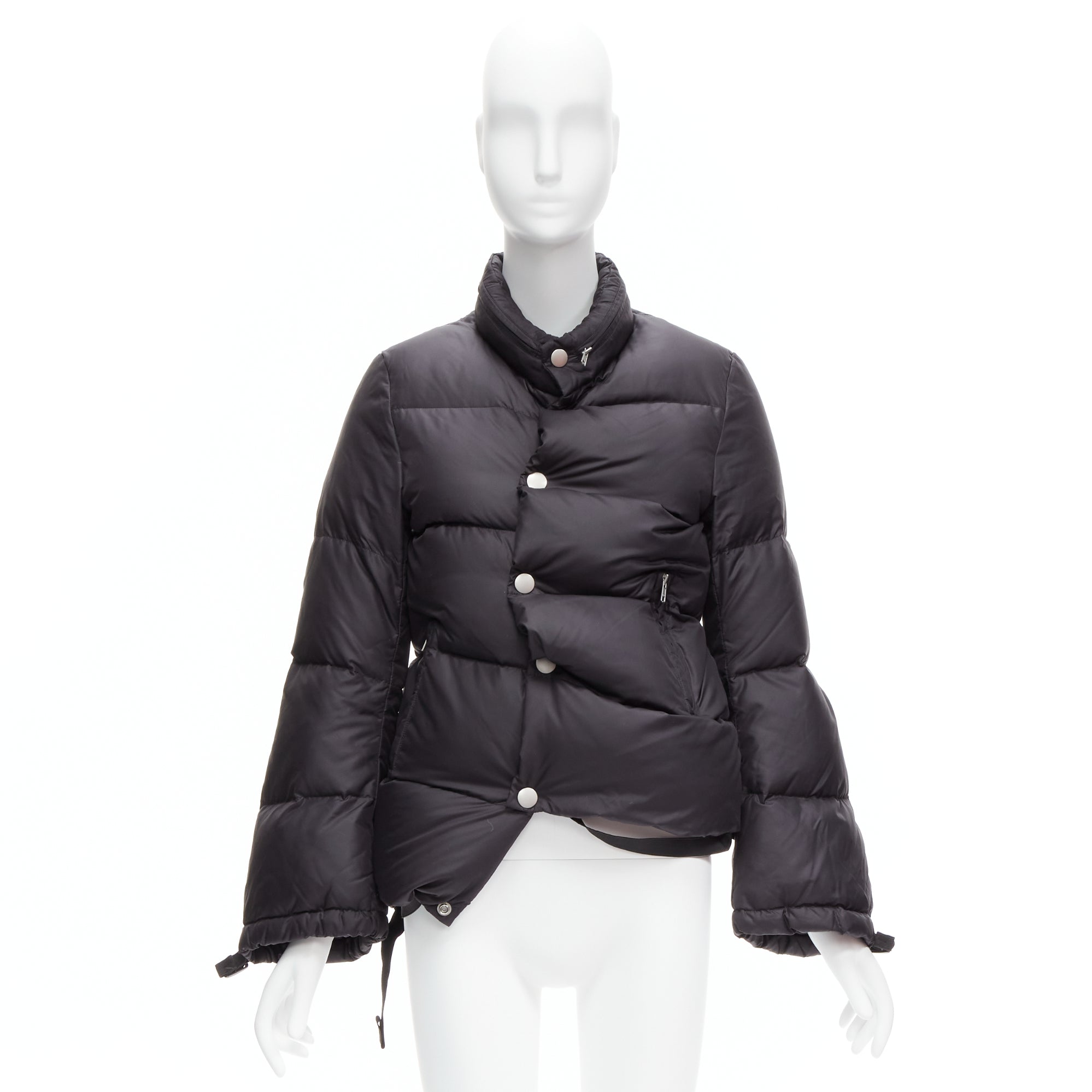 Junya Watanabe Grey Asymmetric Jacket - Image 13