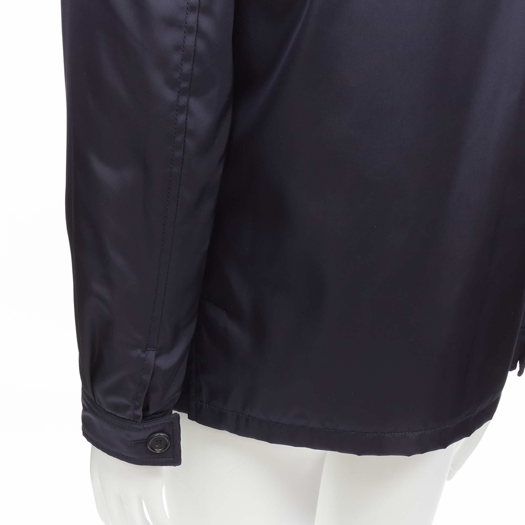 Prada Navy Minimal Jacket - Image 11